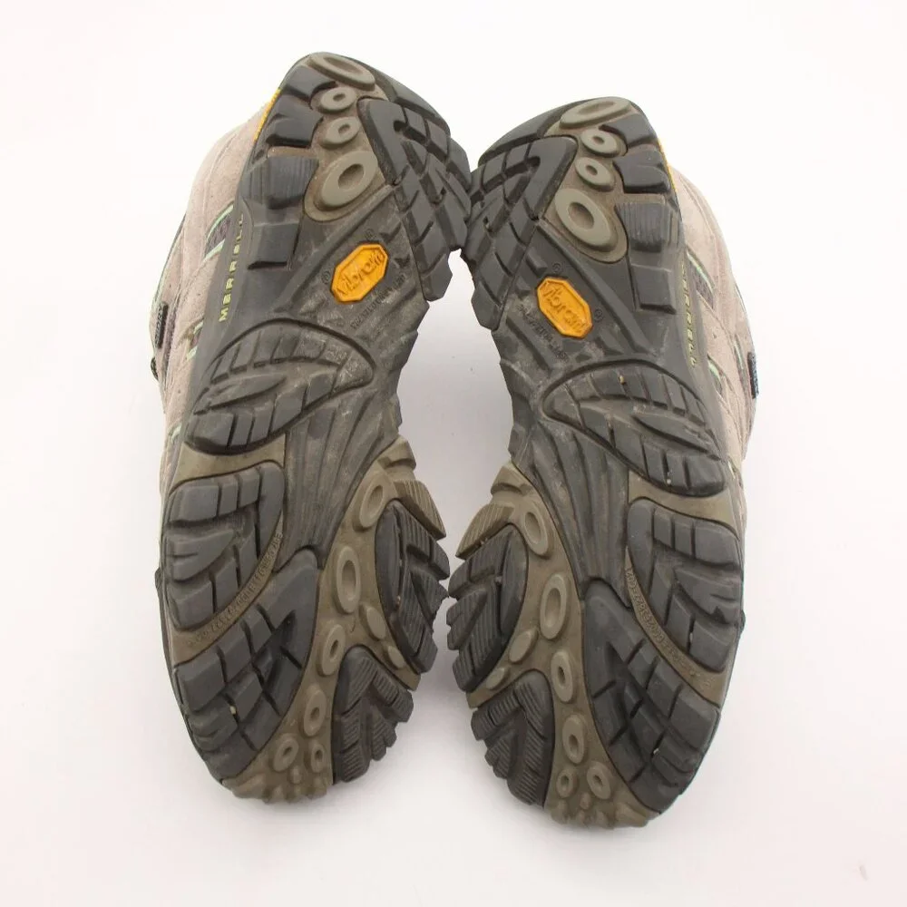 Merrell Moab 2 Women's Size US 8.5 Hiking Shoes Drizzle/Mint J06028 Waterproof_7